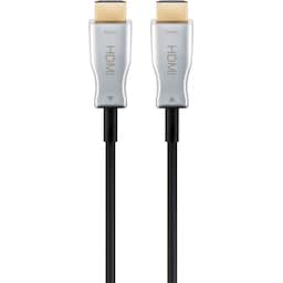 Goobay Optisk hybrid HDMI™-højhastigheds-HDMI™-kabel med Ethernet (AOC)