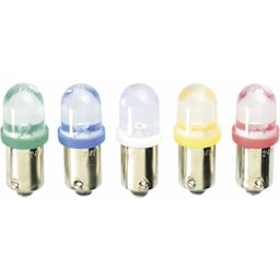 Barthelme LED-signallampe BA9s Hvid 12 V/DC, 12 V/AC