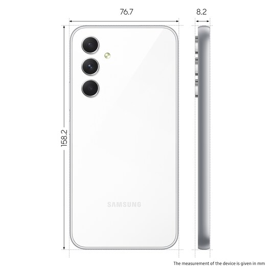 Samsung Galaxy A54 5G smartphone 8/256GB (hvid)
