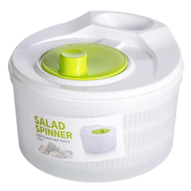 Salatspinner Salatspinner Grøntsagstørrer Dræner Roterende veggievasker