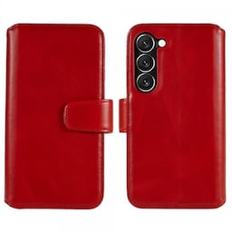 Nordic Covers Samsung Galaxy S23 Plus Etui Essential Leather Poppy Red