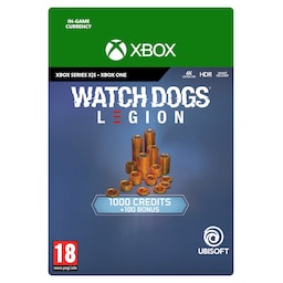 Watch Dogs®: Legion Credits Pack (1100 Credits) - XBOX One,Xbox Series