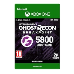 Ghost Recon Breakpoint: 4800 (+1000 bonus) Ghost Coins - XBOX One