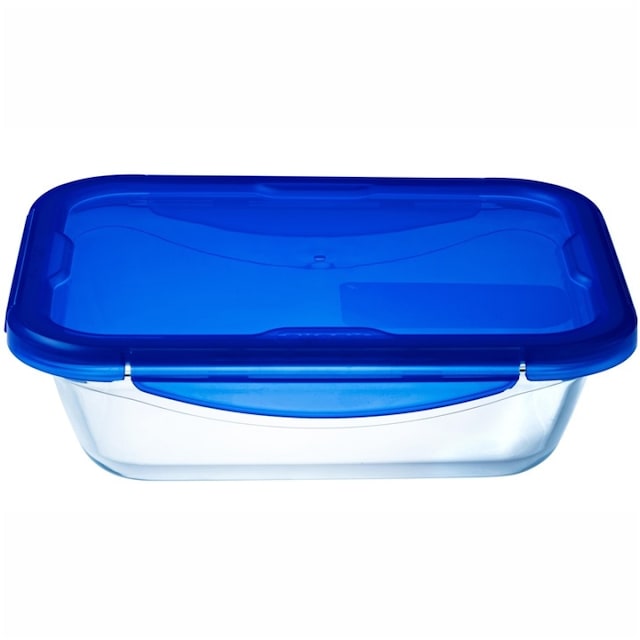 Pyrex Stor form med med snäpplock 4