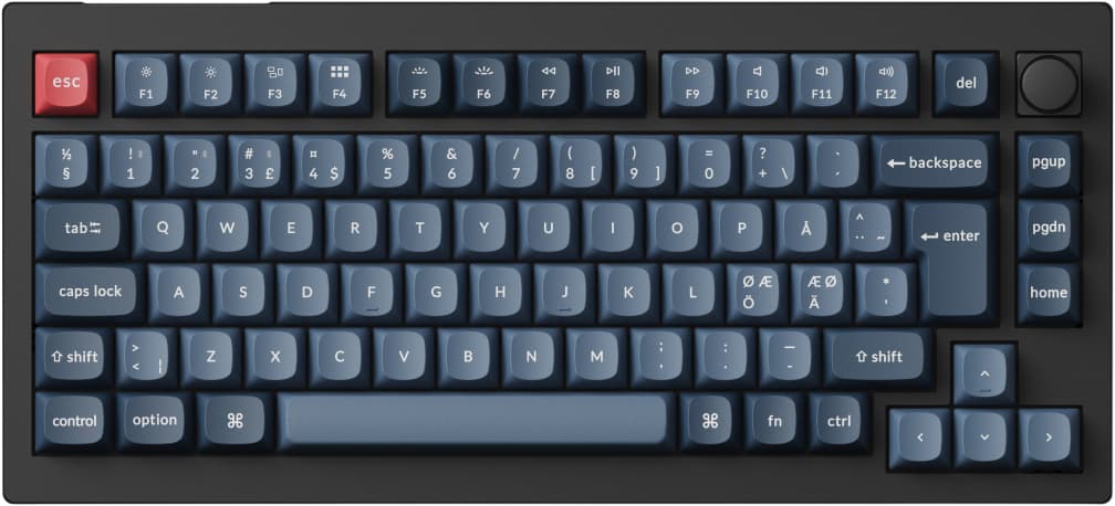 Keychron V1 MAX trådløst tastatur