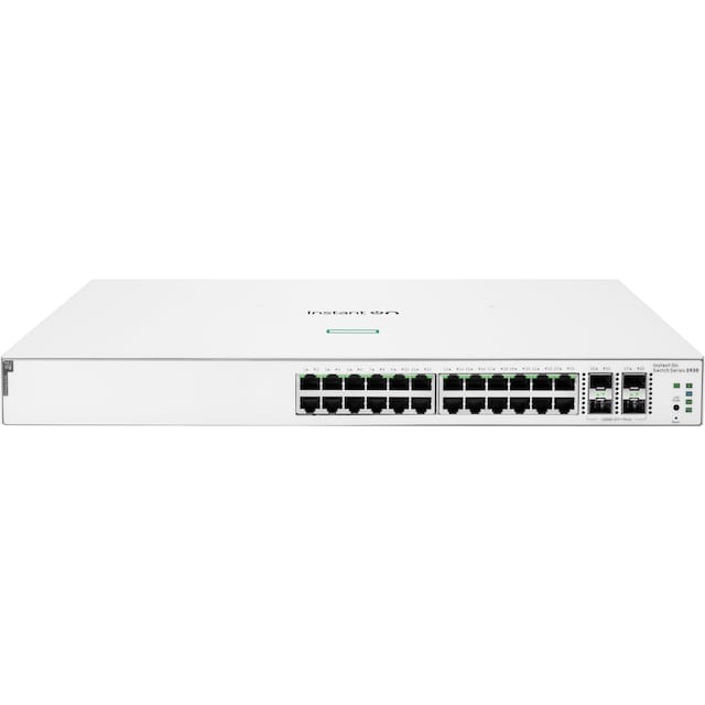 HPE Networking Instant On 1930 (24G 4SFP+ 195W) netværksswitch