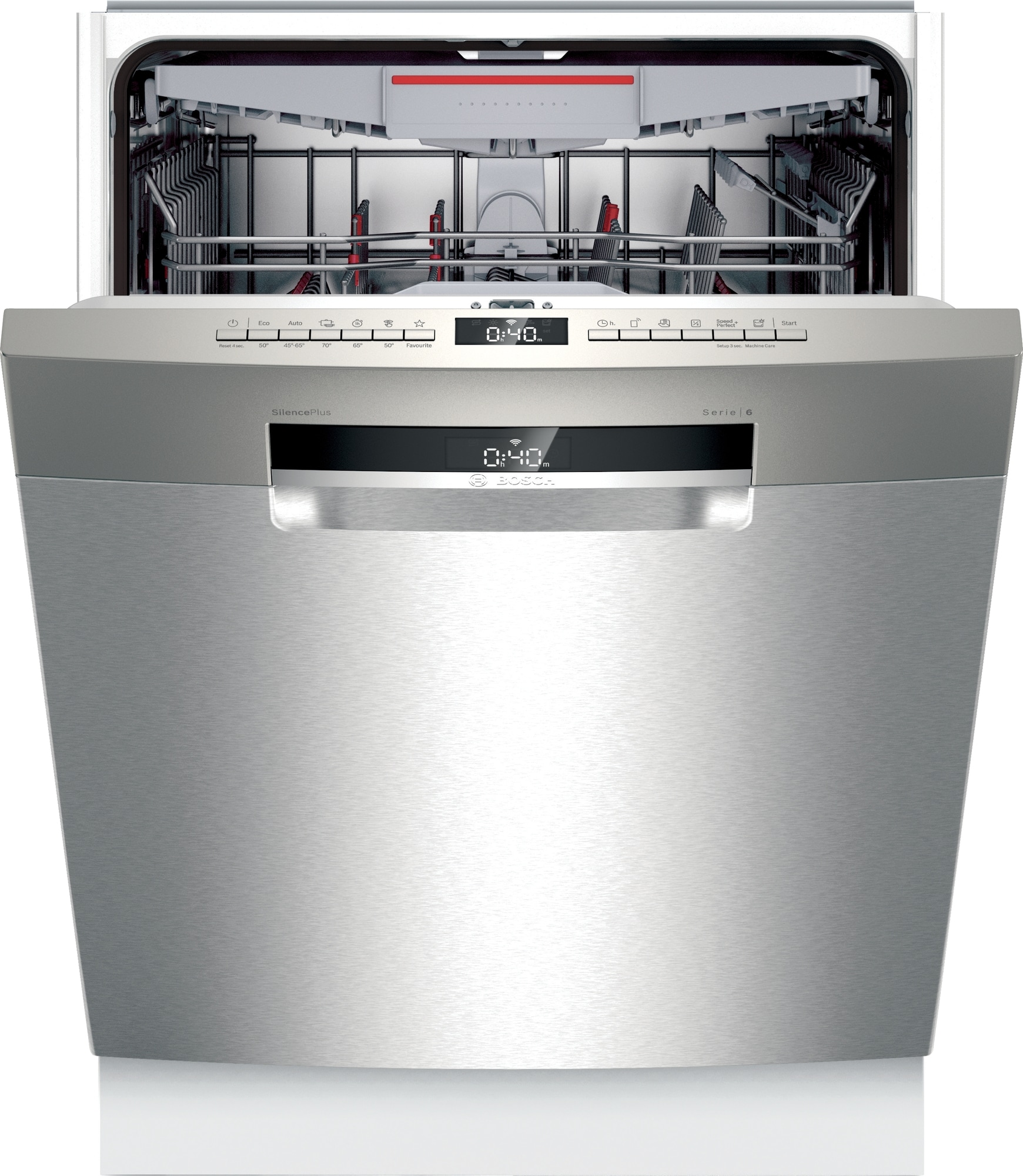 Bosch Serie 6 opvaskemaskine SMU6ECI74S | Elgiganten