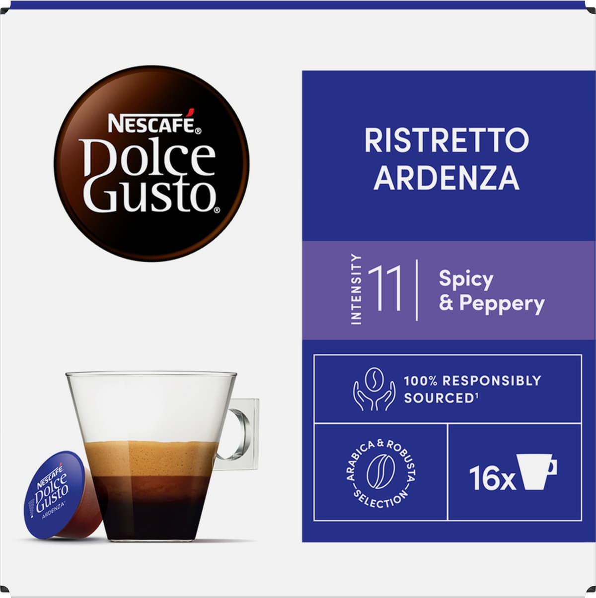 Nescafè Dolce Gusto Ristretto Ardenza kapsler (16 stk)