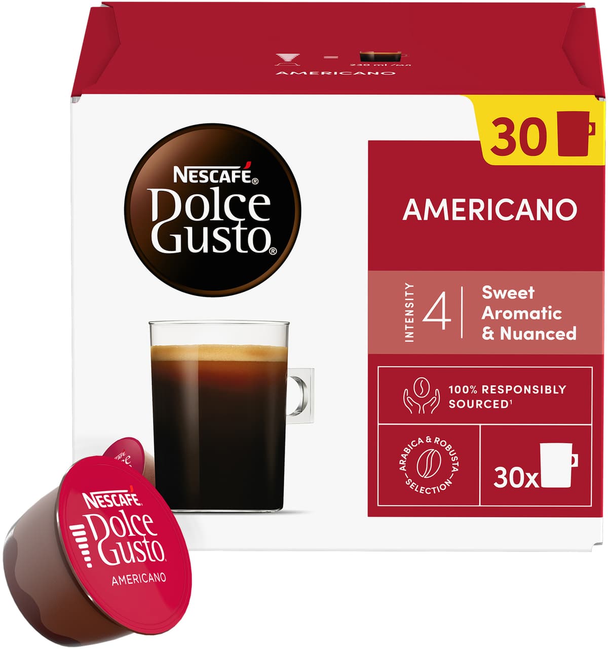 NESCAFÉ Dolce Gusto Americano kaffekapsler (30 stk.)