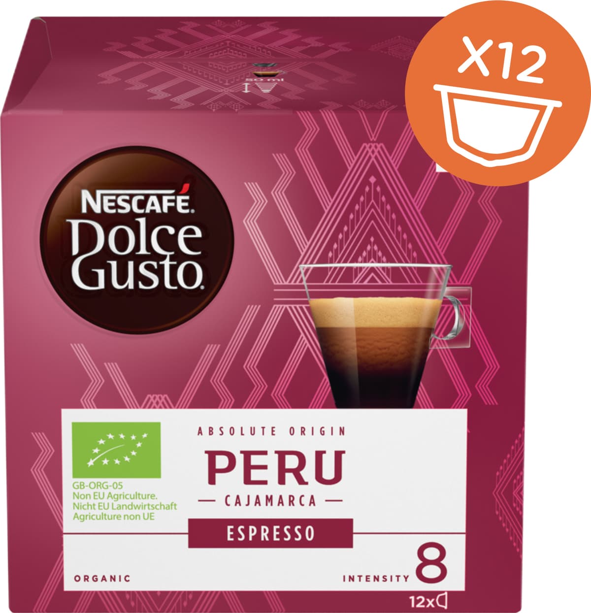 Nescafe Dolce Gusto Peru Espresso Organic DG12355945