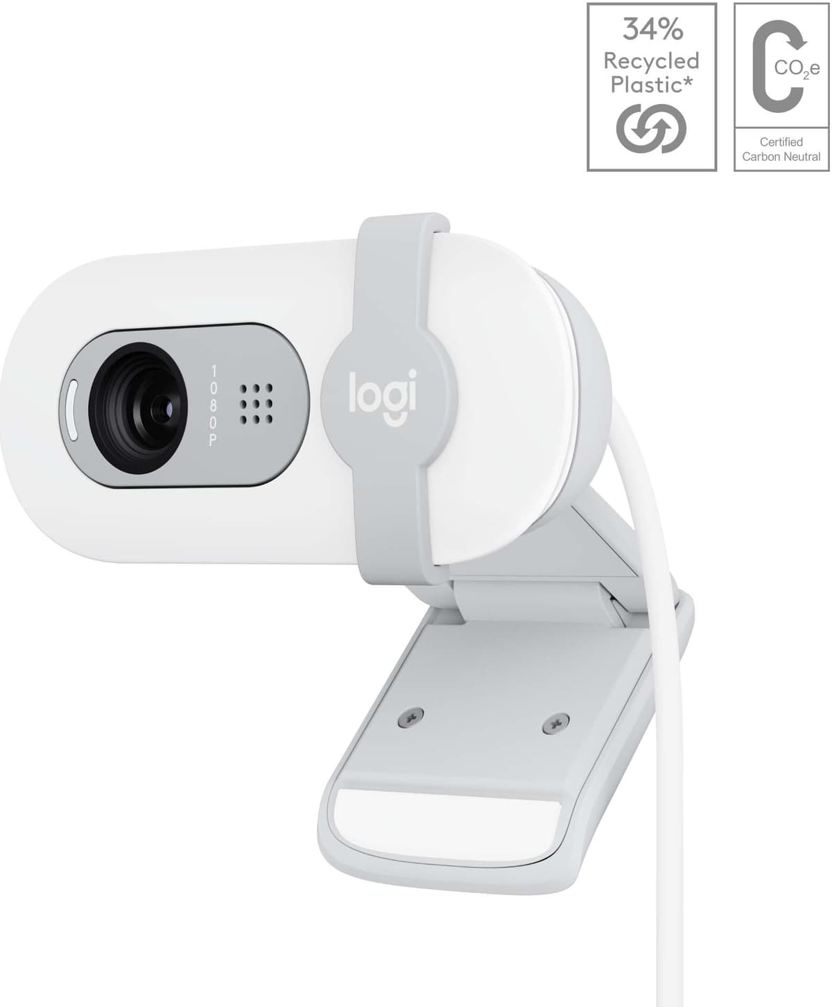 Logitech Brio 100 FullHD webkamera (off-white)