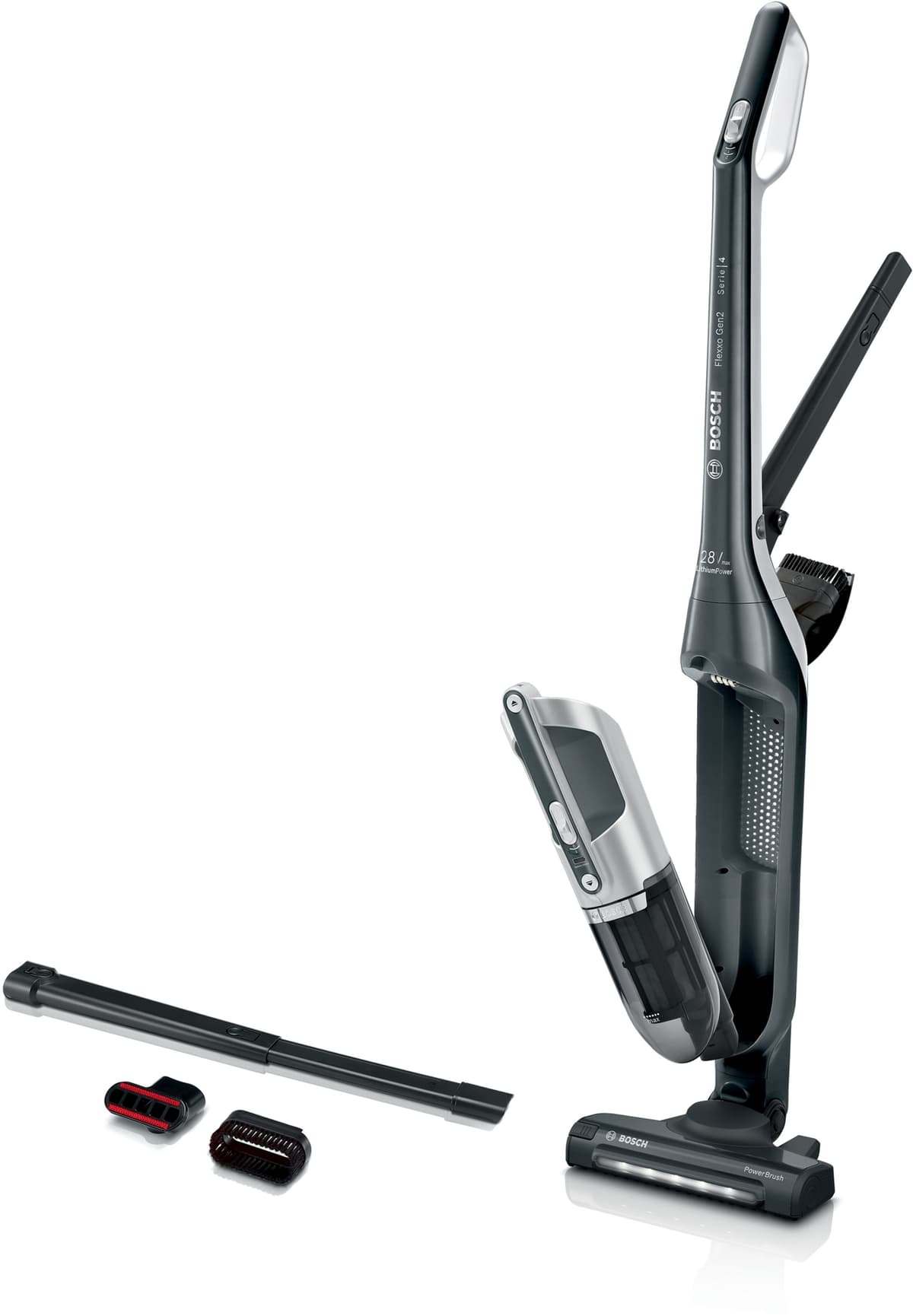 Bosch Serie 4 Flexxo longstick støvsuger BCH3K2801