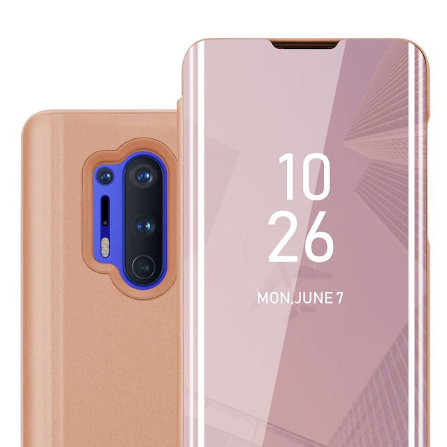 OnePlus 8 PRO Pungetui Cover Case (Lyserød)