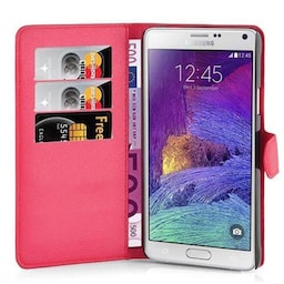 Samsung Galaxy NOTE 4 Pungetui Cover Case (Rød)