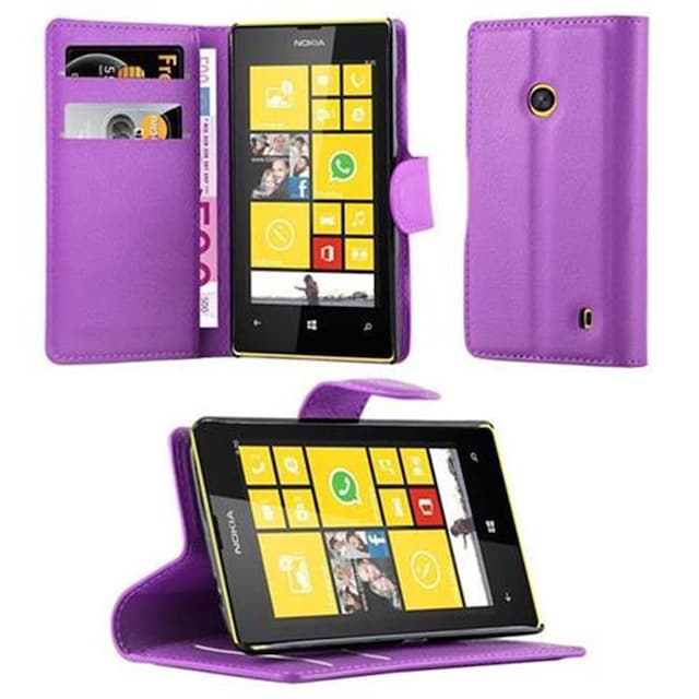 Nokia Lumia 520 / 521 Pungetui Cover Case (Lilla)