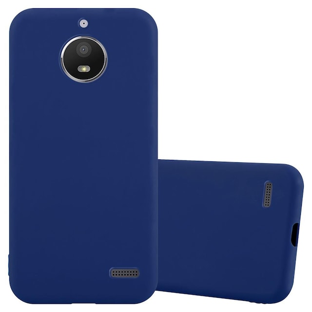 Cover Motorola MOTO E4 Etui Case (Blå)