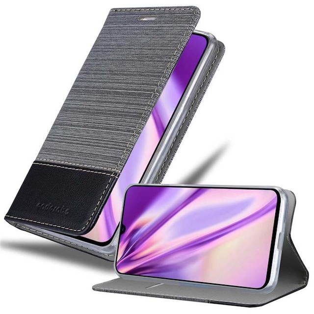 Samsung Galaxy A70 / A70s Pungetui Cover Case (Grå)
