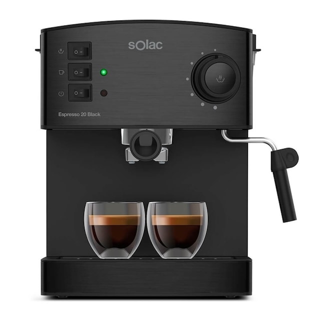 SOLAC Espressomaskine Taste Classic M80 Sort