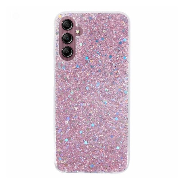 Nordic Covers Samsung Galaxy A14 Cover Sparkle Series Blossom Pink