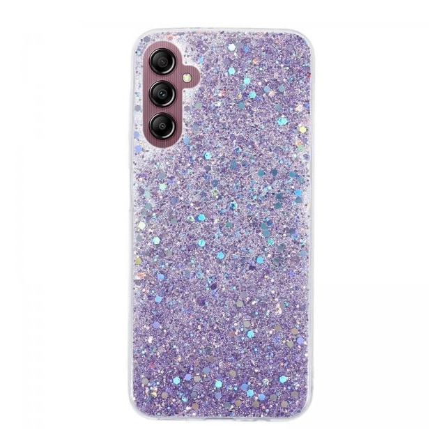 Nordic Covers Samsung Galaxy A14 Cover Sparkle Series Lilac Purple