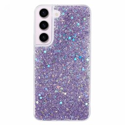 Nordic Covers Samsung Galaxy S23 Cover Sparkle Series Lilac Purple