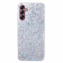 Nordic Covers Samsung Galaxy A14 Cover Sparkle Series Stardust Silver