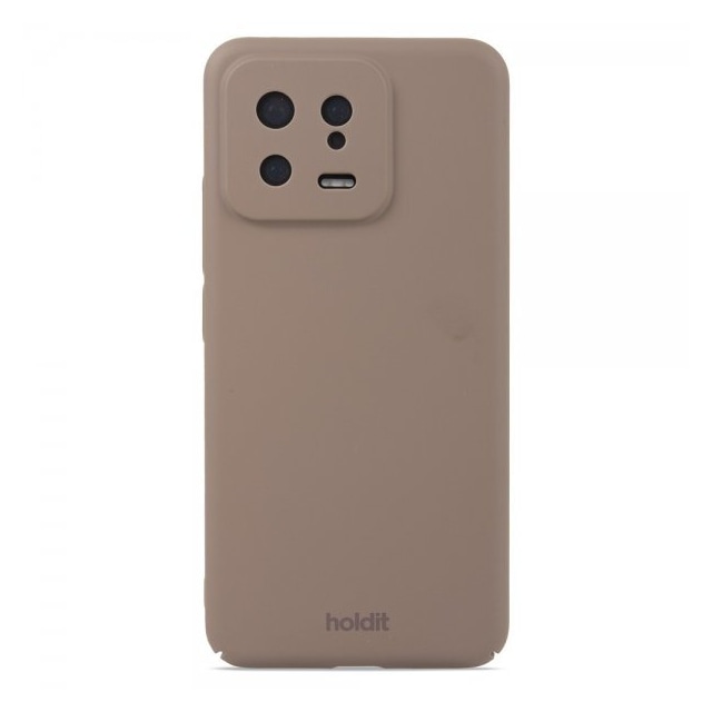 holdit Xiaomi 13 Cover Slim Case Mocha Brown