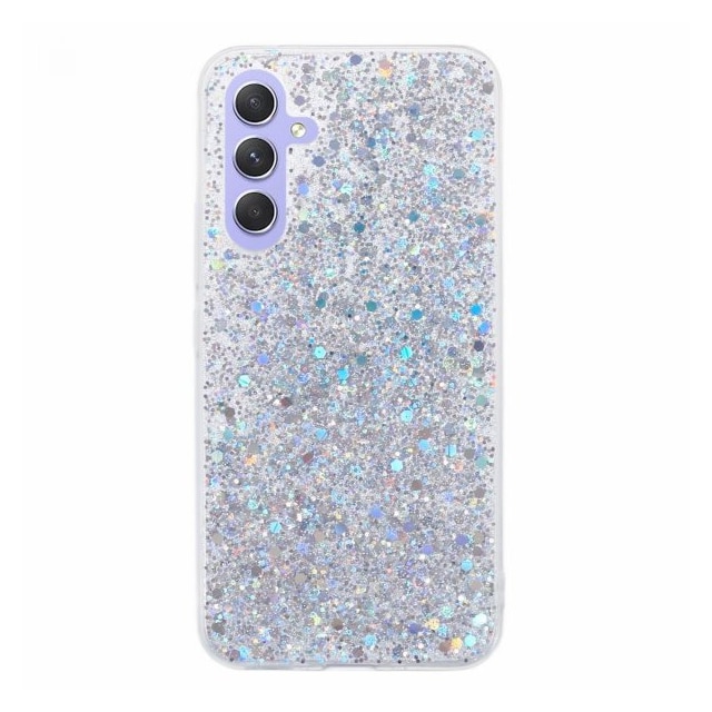 Nordic Covers Samsung Galaxy A54 5G Cover Sparkle Series Stardust Silver