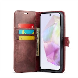 Wallet DG-Ming 2i1 Samsung Galaxy A55 - Rød