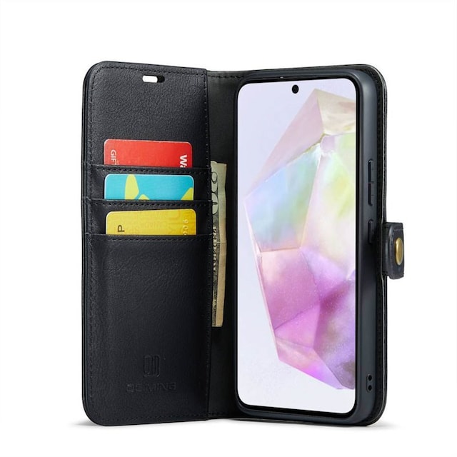 Wallet DG-Ming 2i1 Samsung Galaxy A35 - Sort