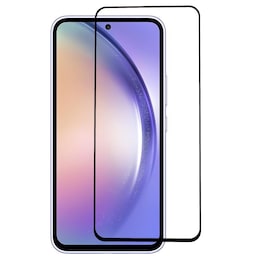 Til Samsung Galaxy A55 5G hærdet glas skærmbeskytter fuld dækning