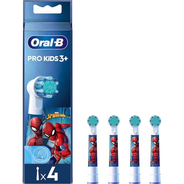 Oral-B Kids Spiderman tandbørstehoved 805374 (4-pk)