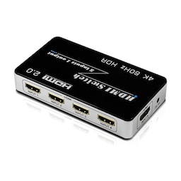 HDMI Switch 5 in 1 Out 4K   60Hz Sort