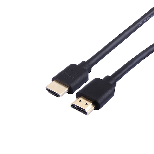 HDMI-kabel 4K 60Hz HDMI 2.0 Sort 1 m