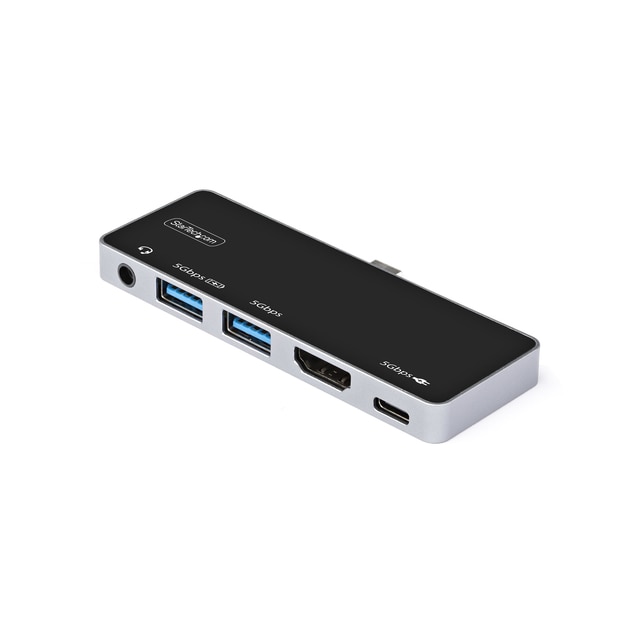 StarTech.com DKT30ICHPD, Ledningsført, USB 3.2 Gen 1 (3.1 Gen 1) Type-C, 100 W,