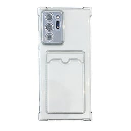 Mobilcover med kortholder Gennemsigtig Samsung  S20FE