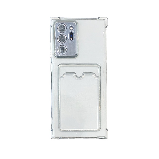 Mobilcover med kortholder Gennemsigtig Samsung  S20FE