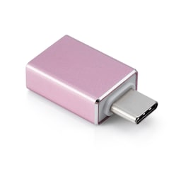 Adapter USB-C (han) til USB 3.0 (hun) Pink