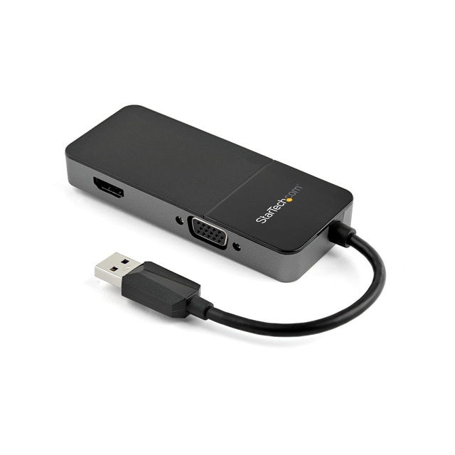 StarTech.com USB32HDVGA, 3.2 Gen 1 (3.1 Gen 1), USB Type-A, HDMI udgang, VGA (D-