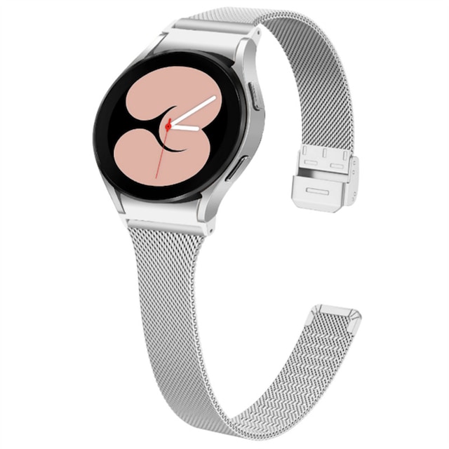 Urrem Samsung Galaxy Watch 4 Rustfrit stål Sølv