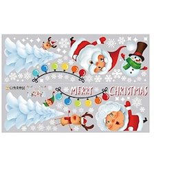 Klistermærker med julemotiv 2-pak