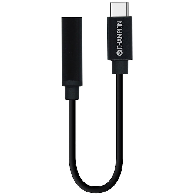 Adapter USB-C til 3,5 mm DAC Sort