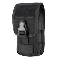 Molle Mobiltelefon Taske Nylon Sort