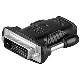 HDMI™/DVI-D-adapter, forniklet