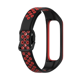 Samsung Galaxy Fit 2 SM-R220 Armbånd Silikone Sort / Rød