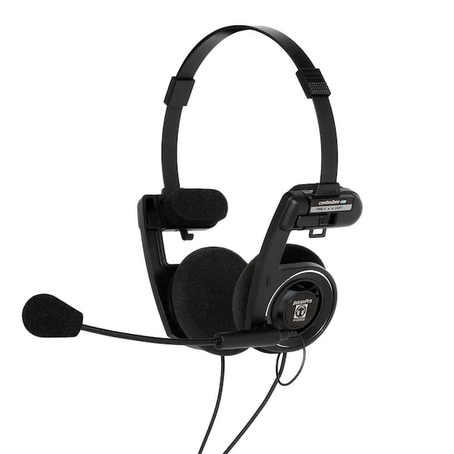 Hovedtelefon PortaPro Communication Headset On-Ear Mic Sort