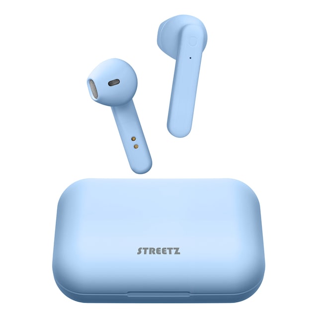 T110 TWS earbuds  charging case semiinear, blue