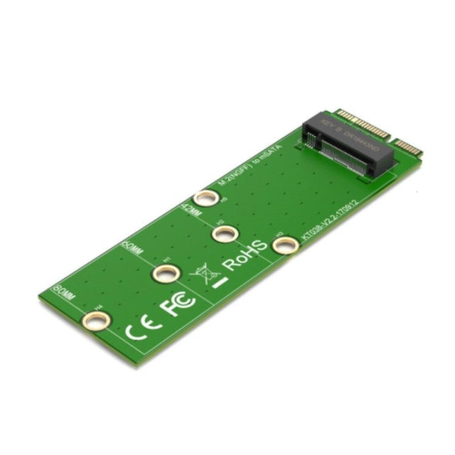 Maiwo KT038A Adapter M.2 NVMe NGFF 2242, 2260, 2280 til mSATA