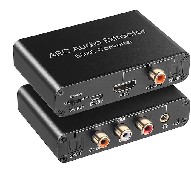 NÖRDIC HDMI ARC Audio Extractor HDMI ARC Konvertare DAC konvertere