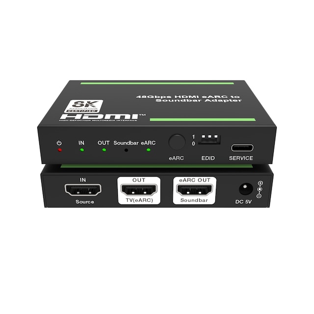 NÖRDIC 8K HDMI 2.1 eARC/ARC Soundbar Extractor